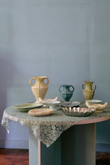 Dining table round - pale green - Urban nest