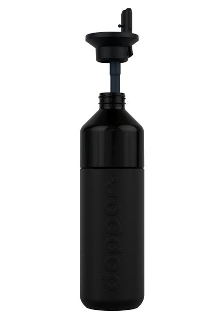 Dopper insulated (580 ml) - blazing black x flip straw - Urban nest