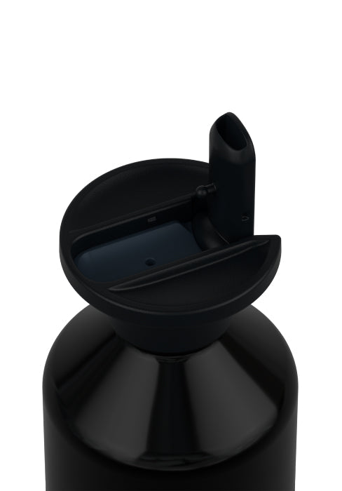 Dopper insulated (580 ml) - blazing black x flip straw - Urban nest