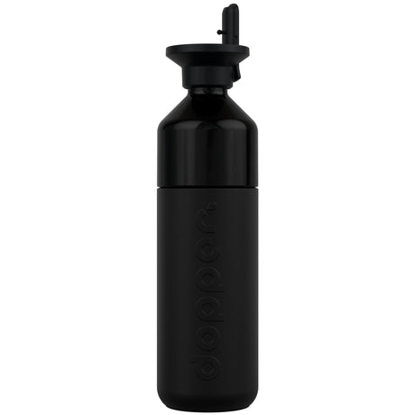 Dopper insulated (580 ml) - blazing black x flip straw - Urban nest