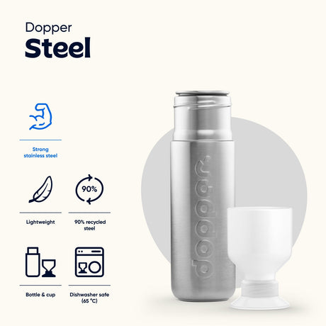 Dopper steel (1.1L) - Urban nest