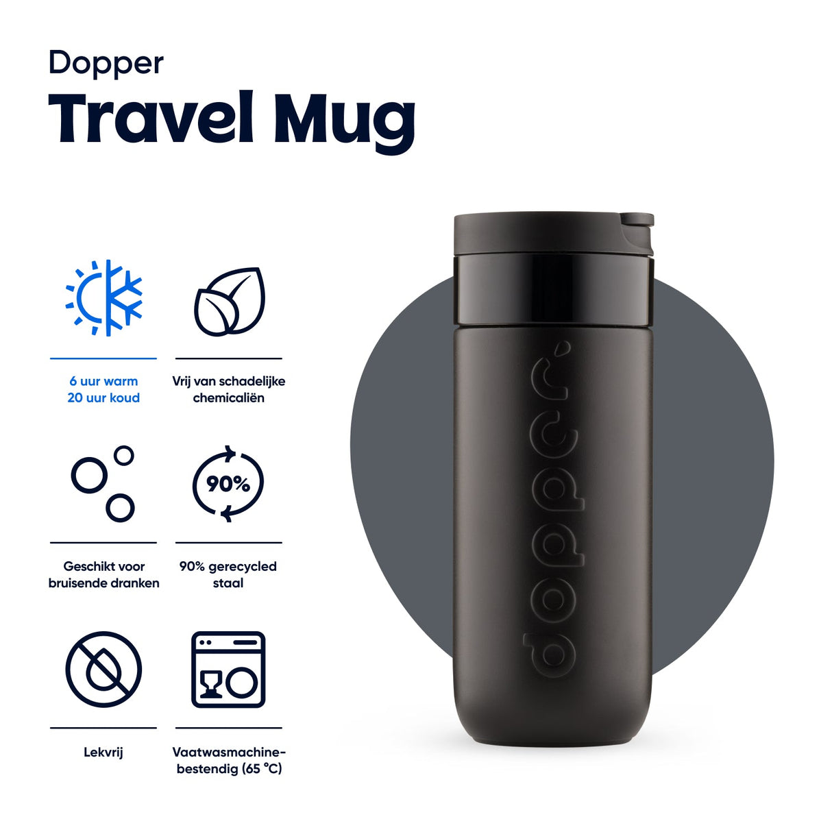 Dopper travel mug (300ml) - Urban nest