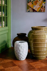 Earthenware floor vase mint - Urban nest