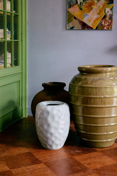 Earthenware floor vase mint - Urban nest