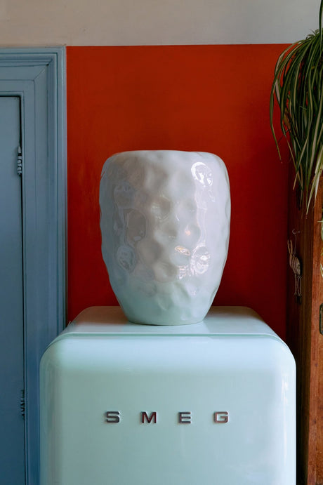 Earthenware floor vase mint - Urban nest