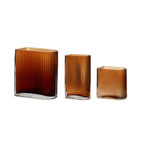 Elements vases amber (set of 3) - Urban nest