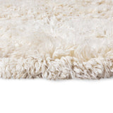 Fluffy round rug inner circle - Urban nest