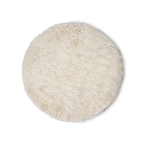 Fluffy round rug inner circle - Urban nest