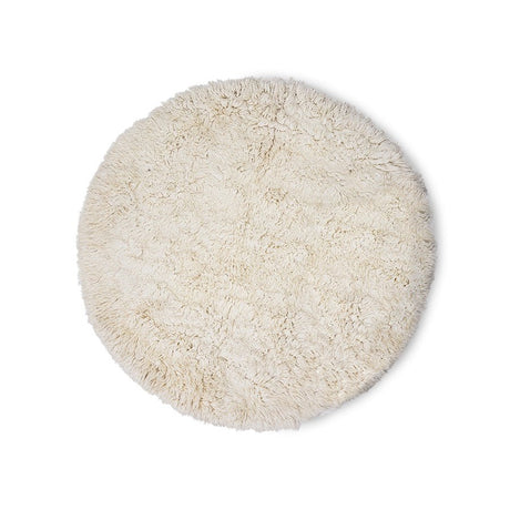 Fluffy round rug inner circle - Urban nest