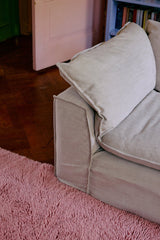 Fluffy rug - pink - Urban nest