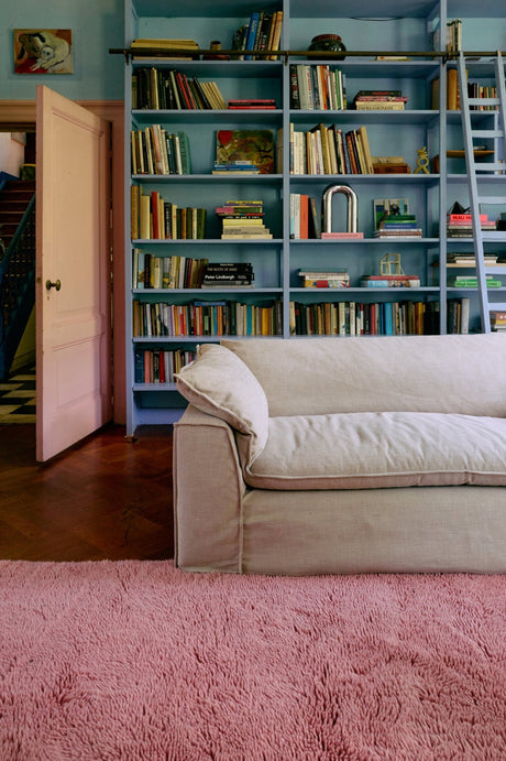 Fluffy rug - pink - Urban nest
