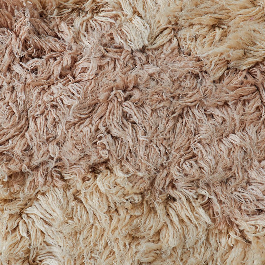 Fluffy square rug shore (250x250cm) - Urban nest