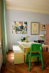 Folded mid vase, emerald - Urban nest