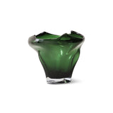 Folded mid vase, emerald - Urban nest