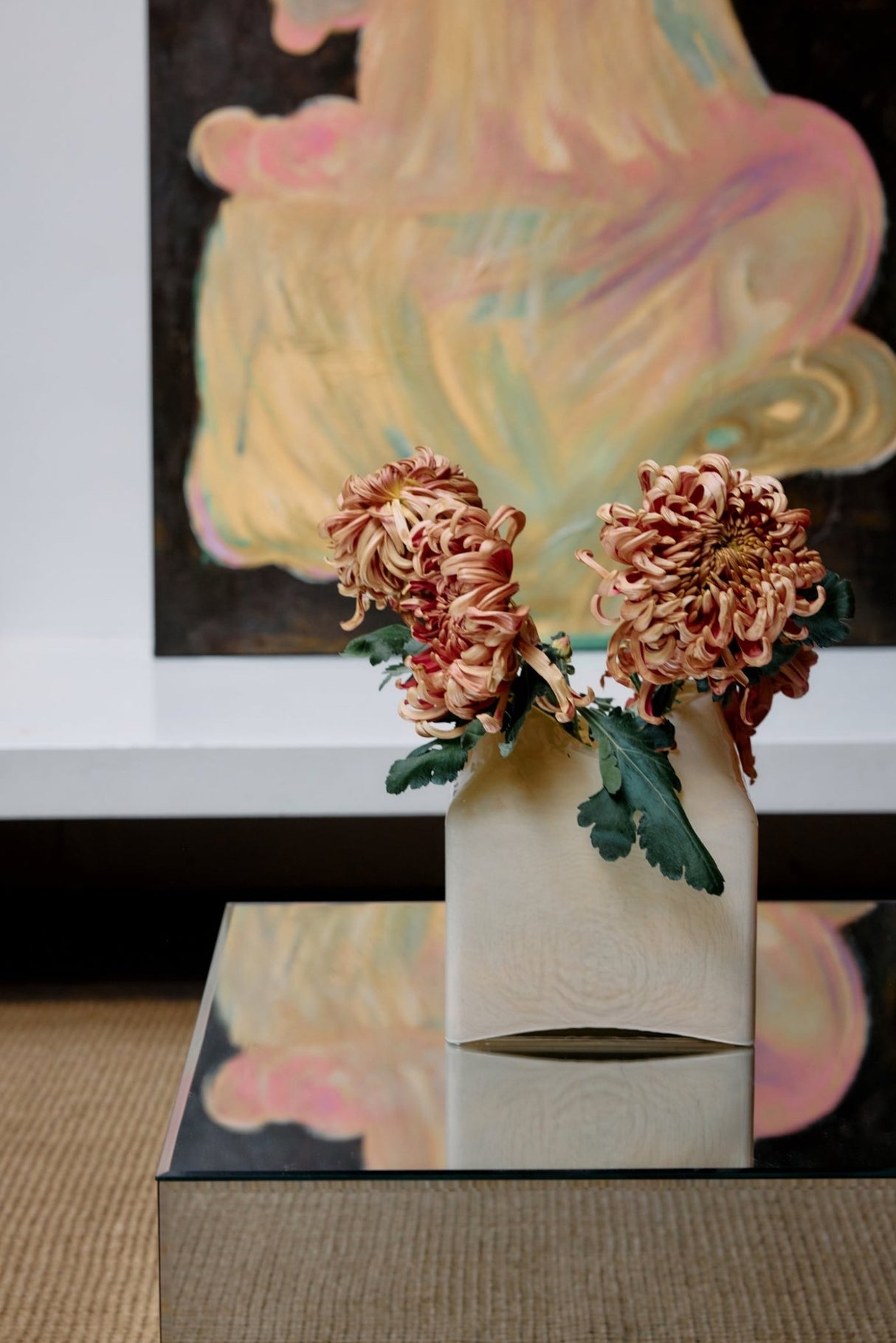 Forma glass vase cream - Urban nest