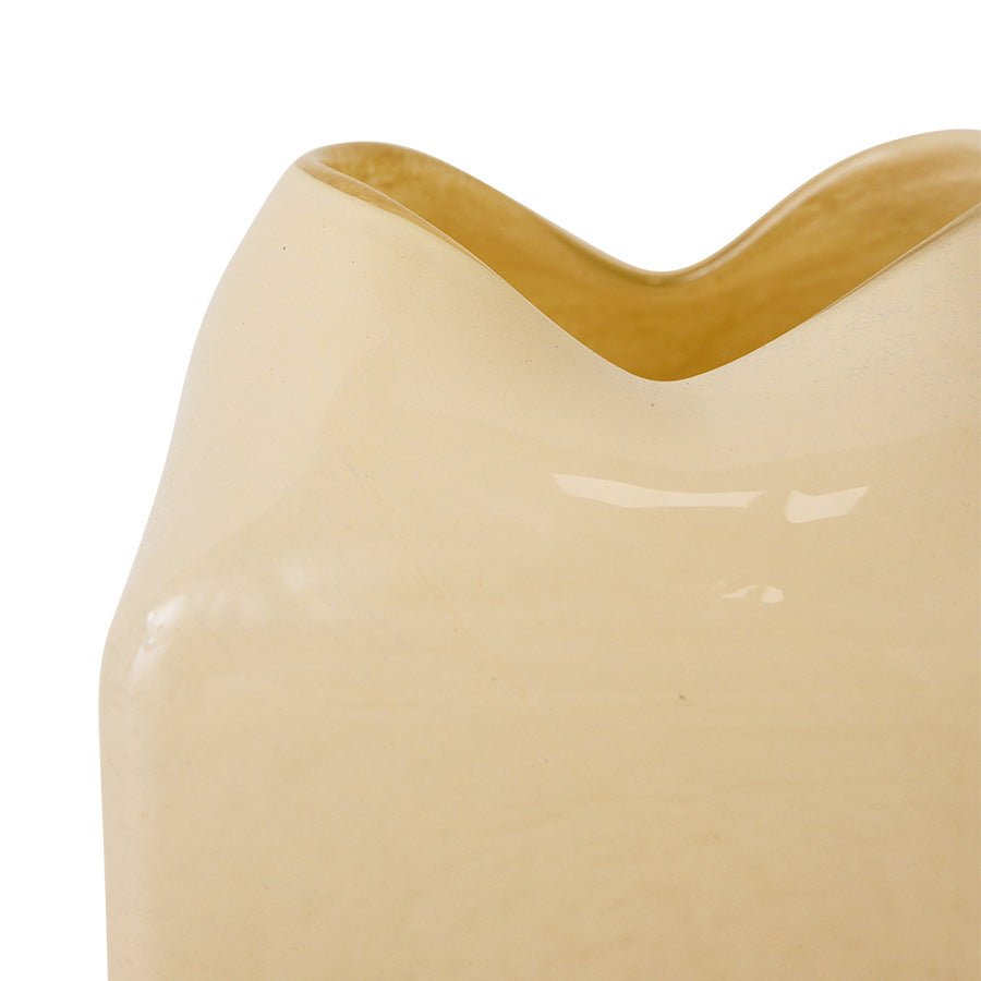 Forma glass vase cream - Urban nest