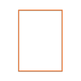 Frame - orange wood - Urban Nest