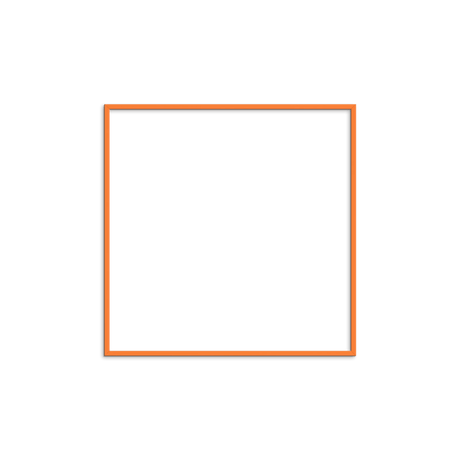 Frame - orange wood - Urban Nest