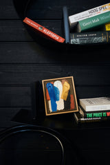 Framed artwork - moonlight strokes - Urban nest