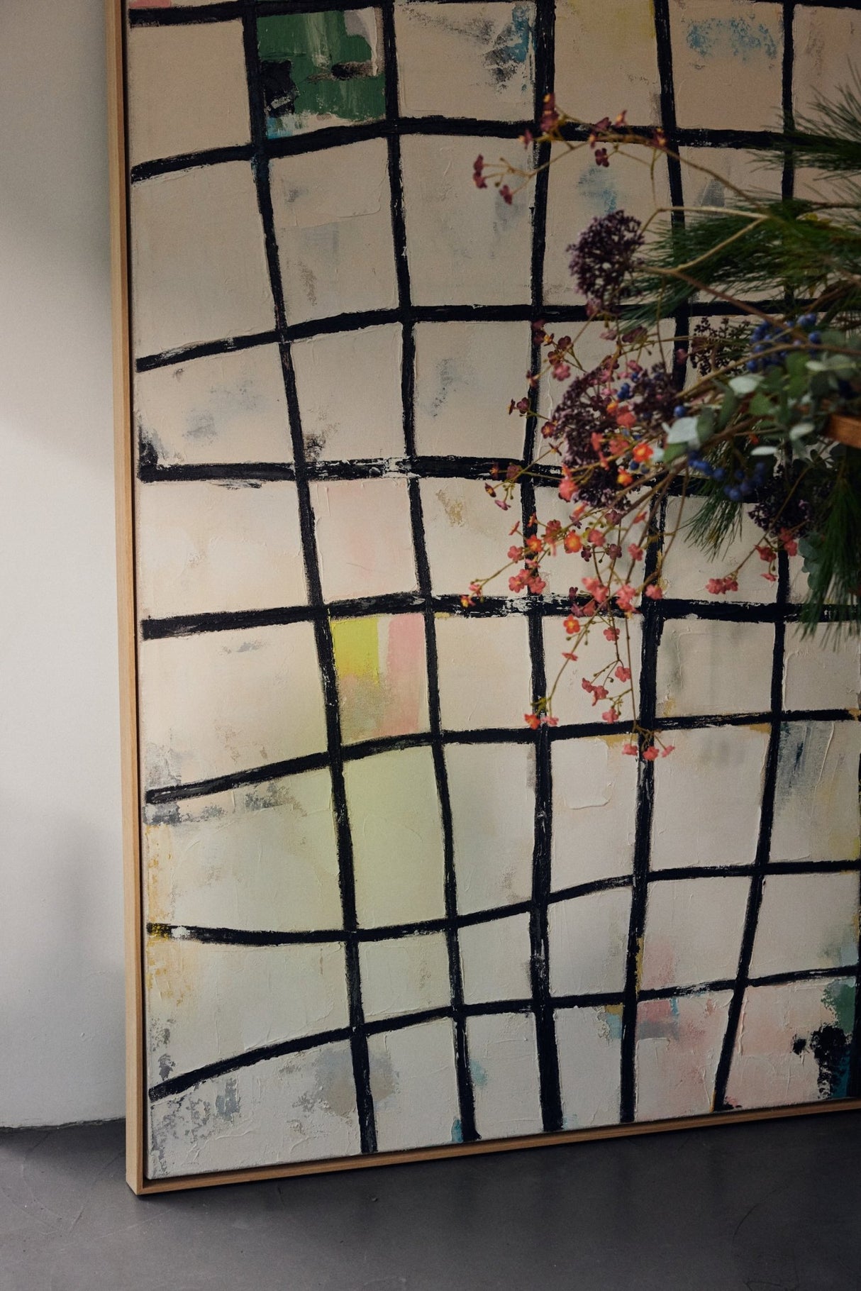 Framed artwork - wired - Urban nest