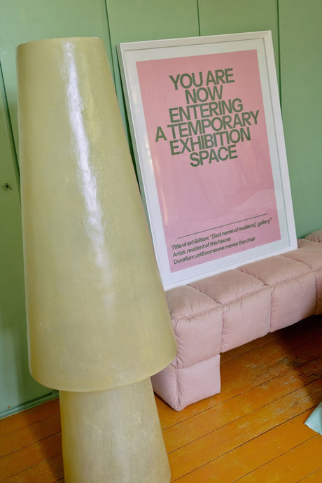 Framed poster, home gallery - Urban nest