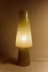 Glassfiber floor lamp, soft green - Urban nest