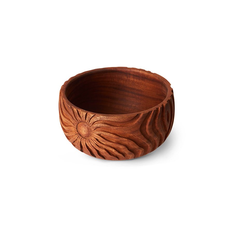 Hand carved bowl - Urban nest