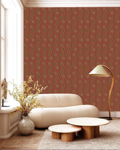 Ikat flores wallpaper - Urban nest