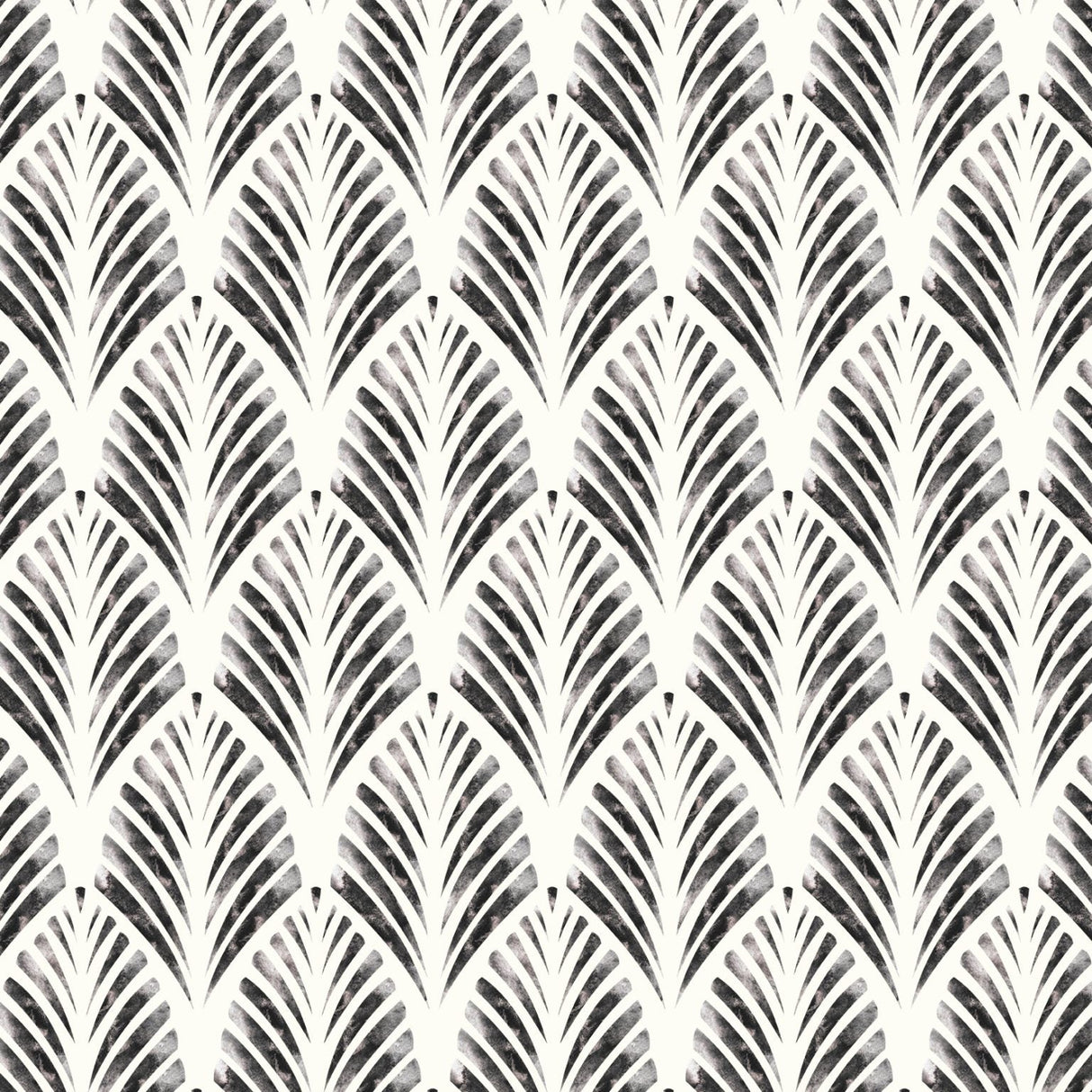 Isabelle watercolor leaves wallpaper - Urban nest