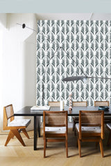 Isabelle watercolor leaves wallpaper - Urban nest