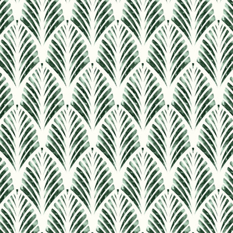 Isabelle watercolor leaves wallpaper - Urban nest