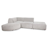 Jax couch element Left End - sneak light grey - Urban Nest