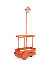 Jolly trolley & bar cart, tangerine - Urban nest