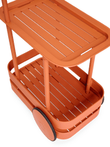 Jolly trolley & bar cart, tangerine - Urban nest