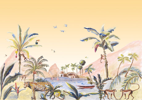 Jungle landscape wallpaper - Urban nest