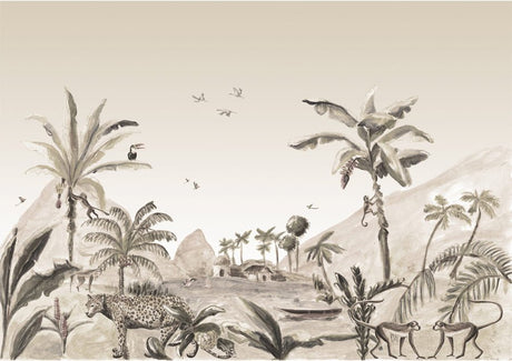 Jungle landscape wallpaper - Urban nest