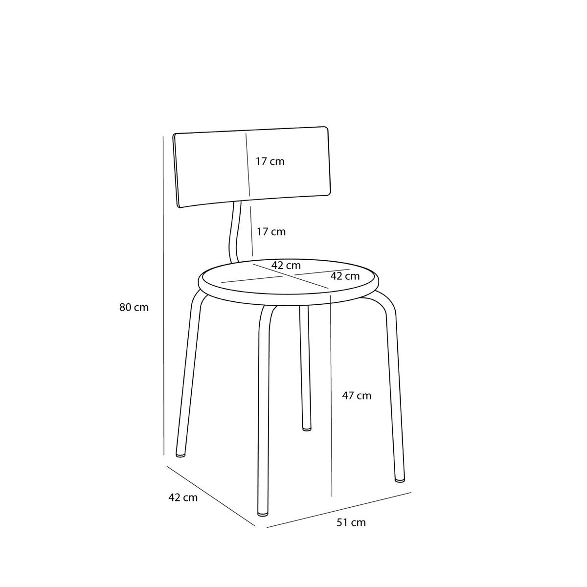 Koi dining chair - Urban nest