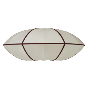 Lamp shade classic UFO | offwhite/bordeaux - Urban nest