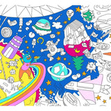 Large coloring poster - cosmos - Urban nest