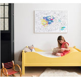 Large coloring poster - cosmos - Urban nest