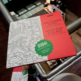 Large coloring poster - dubai - Urban nest