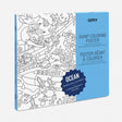 Large coloring poster - ocean - Urban nest
