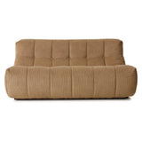 Lazy lounge chair corduroy rib brown - Urban Nest