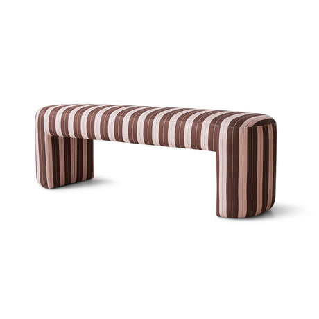 Lobby bench striped - Urban Nest