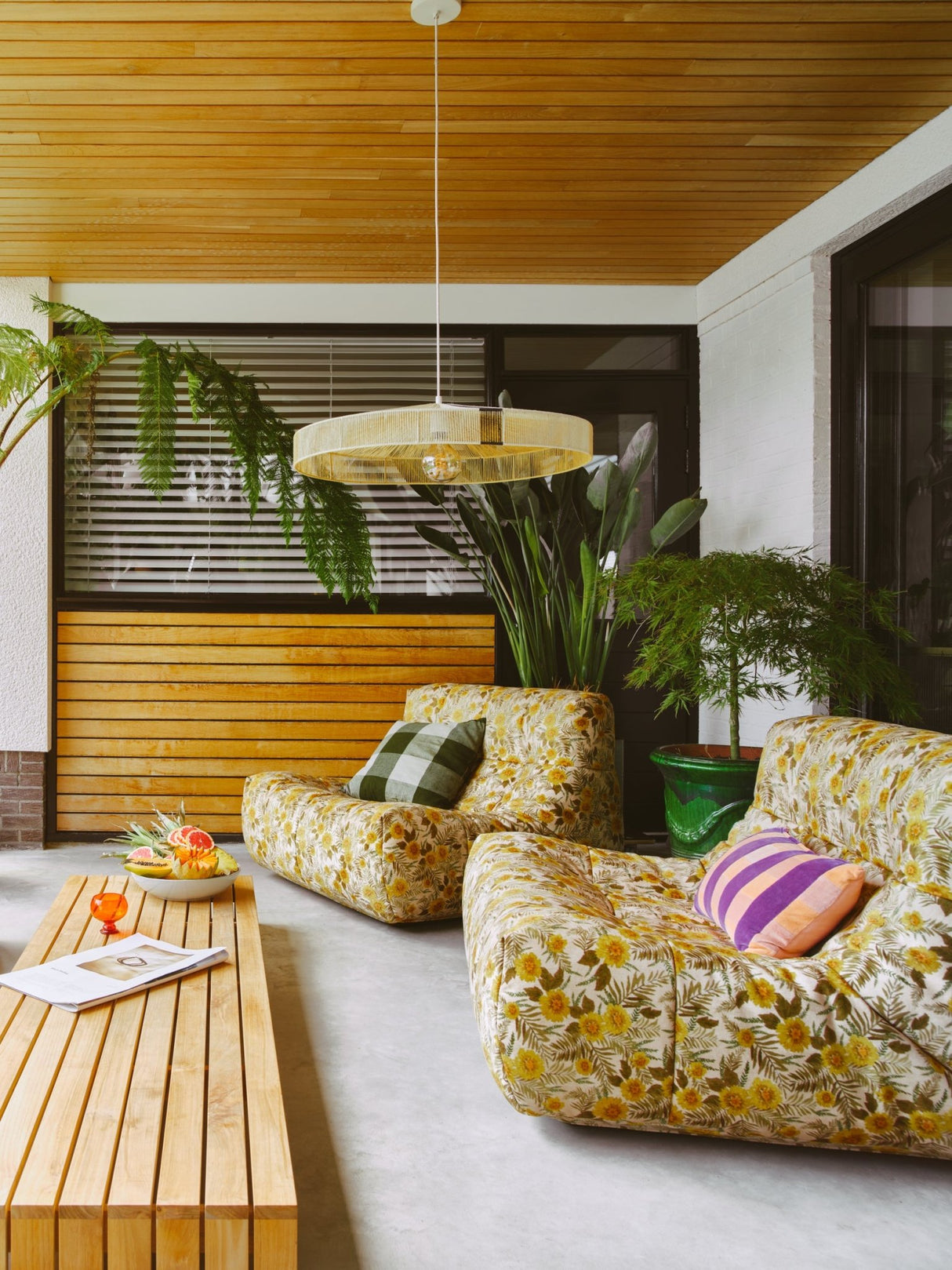 Lounge coffee table - teak - Urban Nest