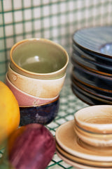 Chef ceramics: bowl - rustic cream/brown