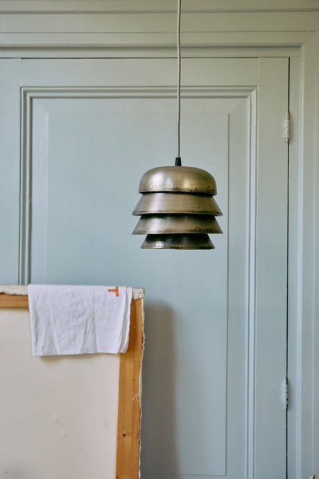 Metal framework pendant lamp - Urban nest