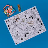 Mini coloring kit - lily - Urban nest
