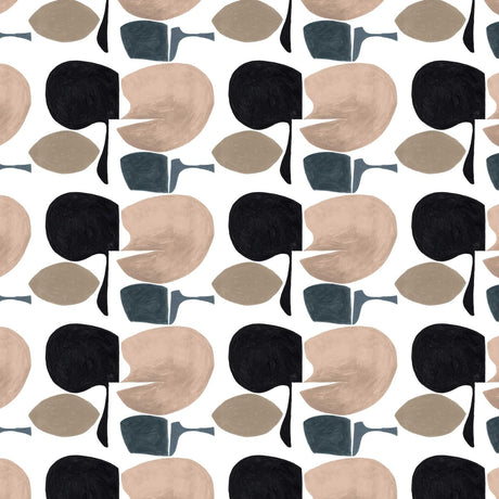 Modern curvy town wallpaper - Urban nest