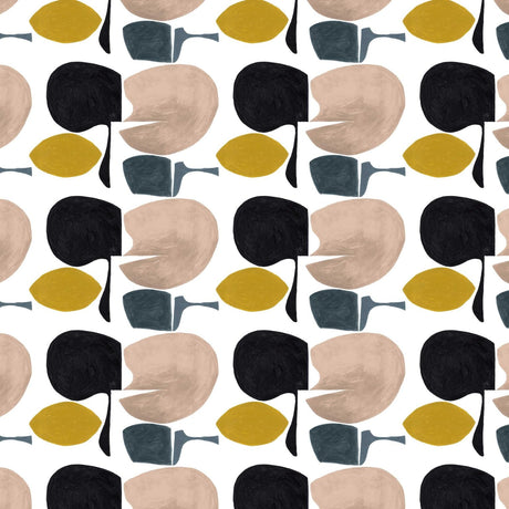 Modern curvy town wallpaper - Urban nest